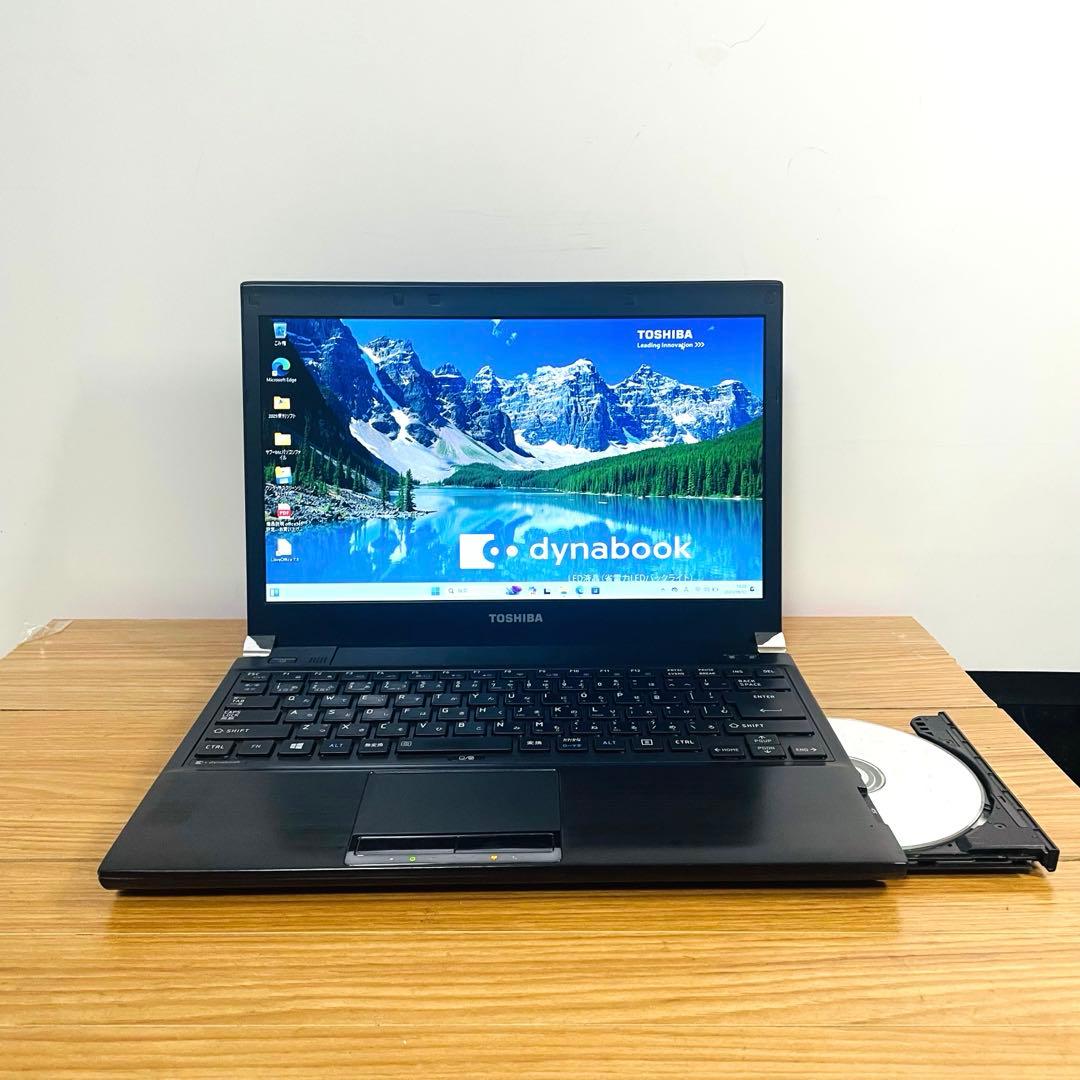 爆安軽量モバイルi5 東芝ノートパソコンSSD Windows11 オフィス