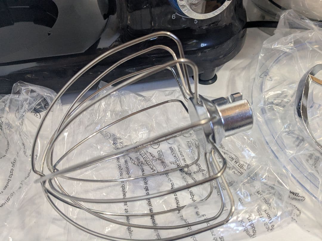 【美品】スタンドミキサー ３種類アタッチメント キッチンエイド EB-1701X