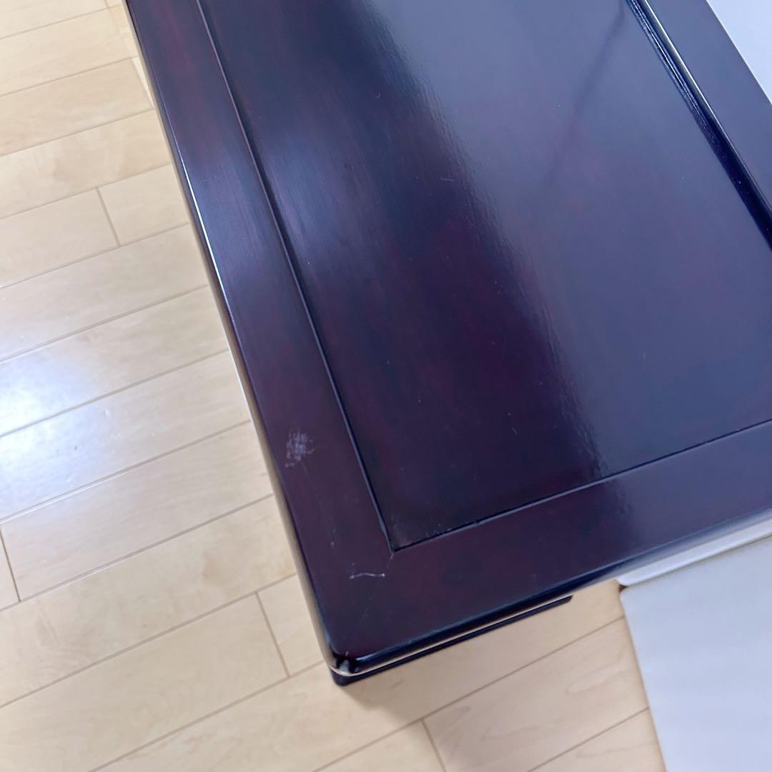 茶棚 茶箪笥 昭和レトロ 古家具 飾棚 古民家　松模様　松文様　吉祥文様