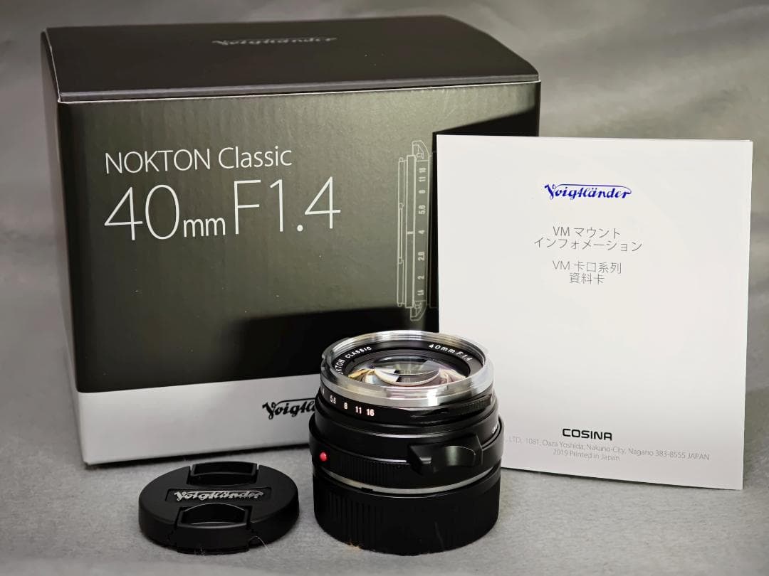 新品 Voigtländer NOKTON classic 40mmF1.4MC