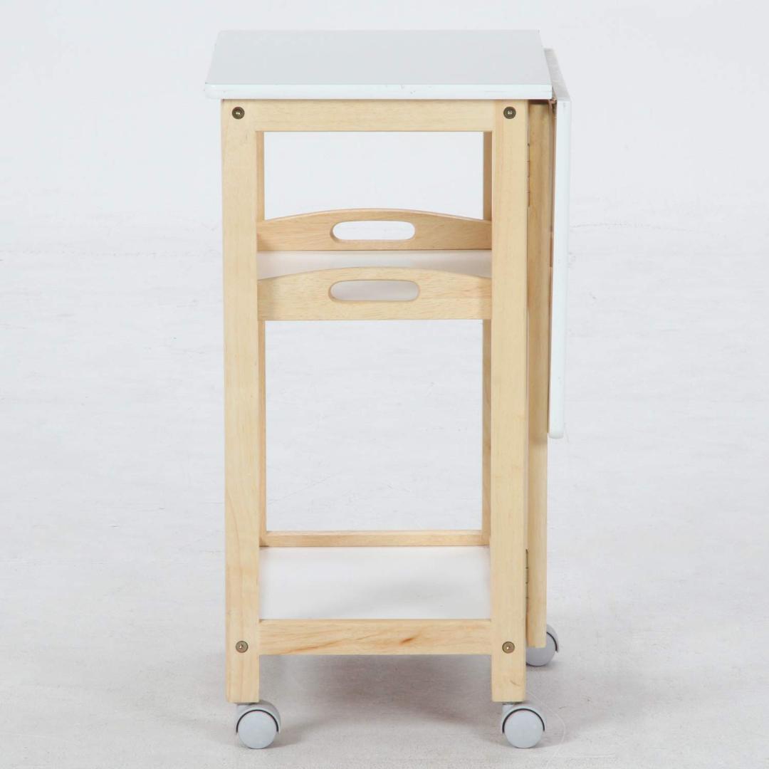 折り畳み バタフライ型キッチンカウンター 北欧デザイン