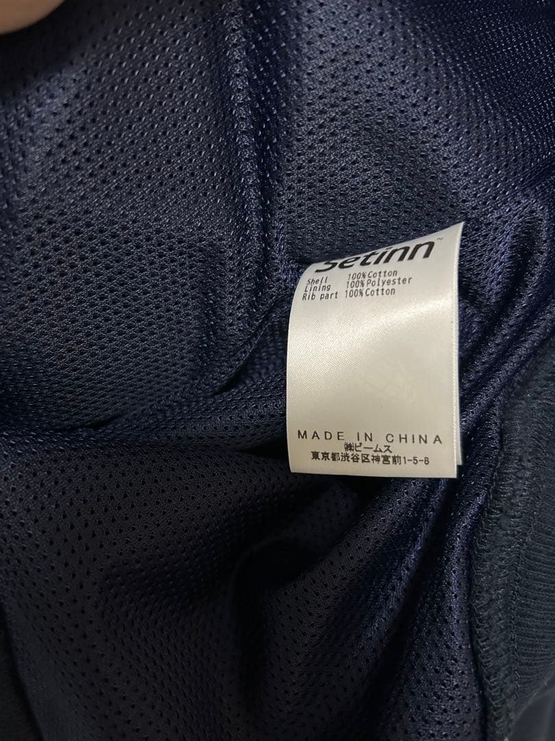 Setinn Tour Crew Sweat ネイビー wake sapporo