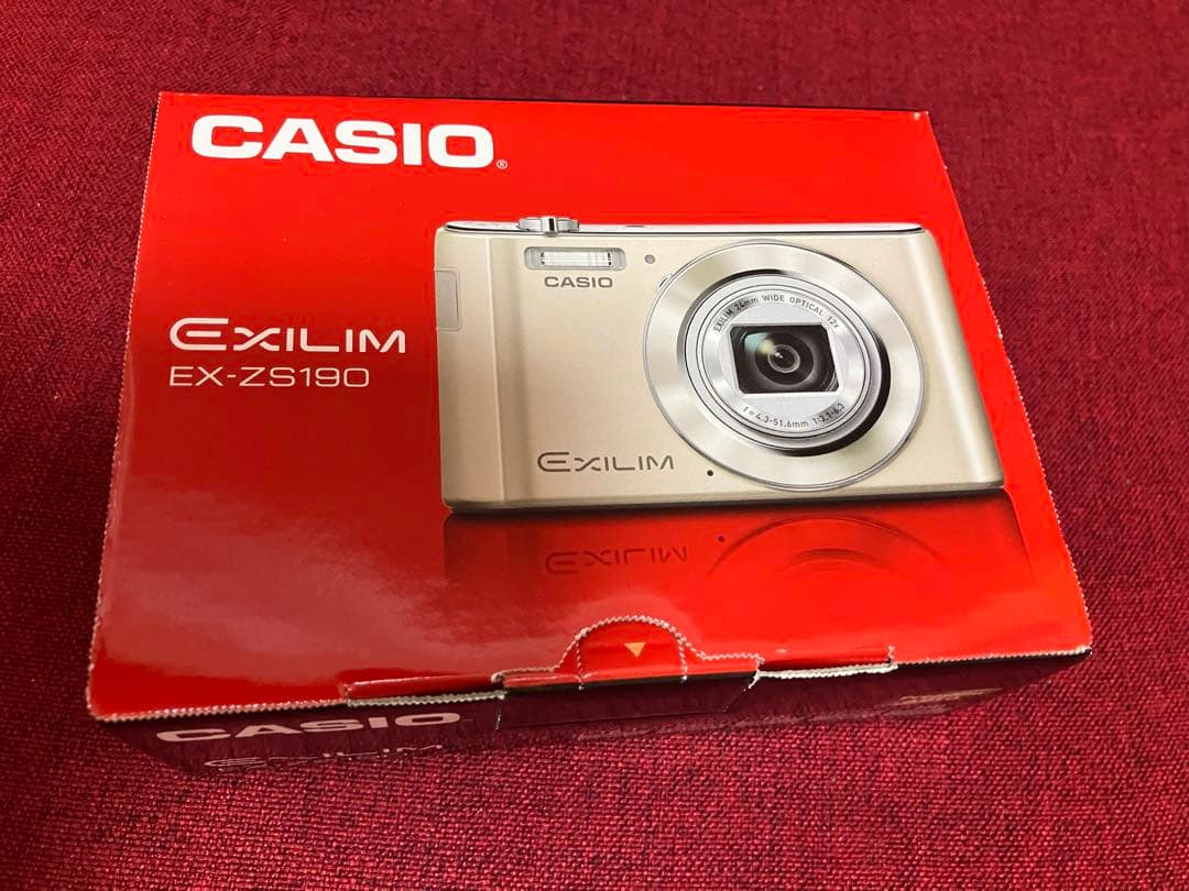 【未使用】EXILIM ピカチュウ EX-ZS190 GD カメラ