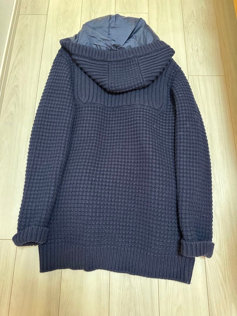 Bark ネイビー ダッフルコート