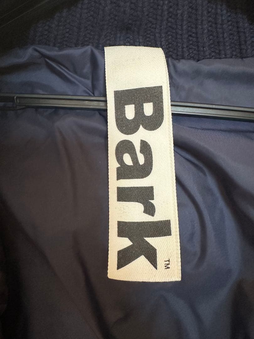 Bark ネイビー ダッフルコート