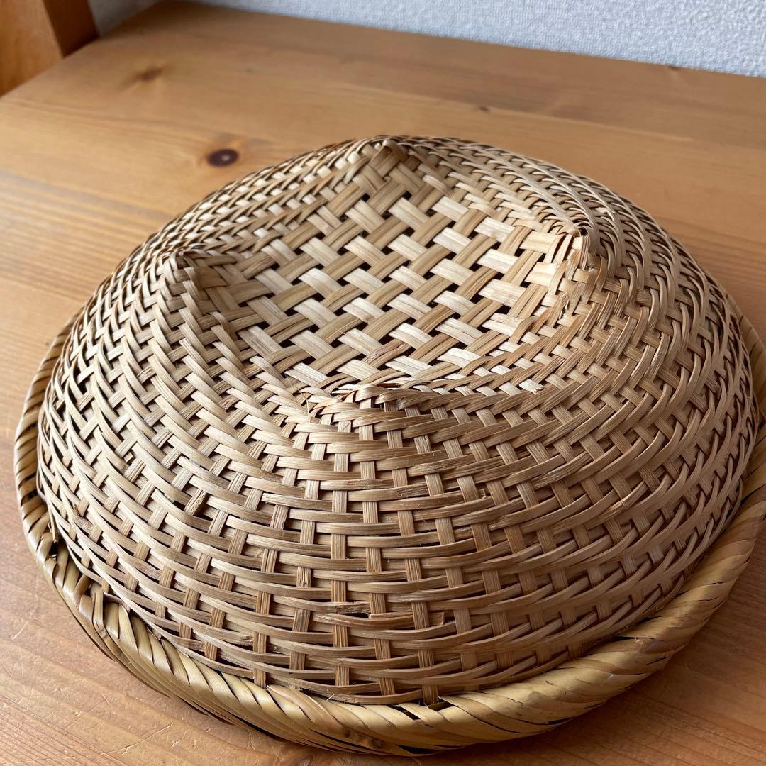 竹ざる　竹籠　5個セット