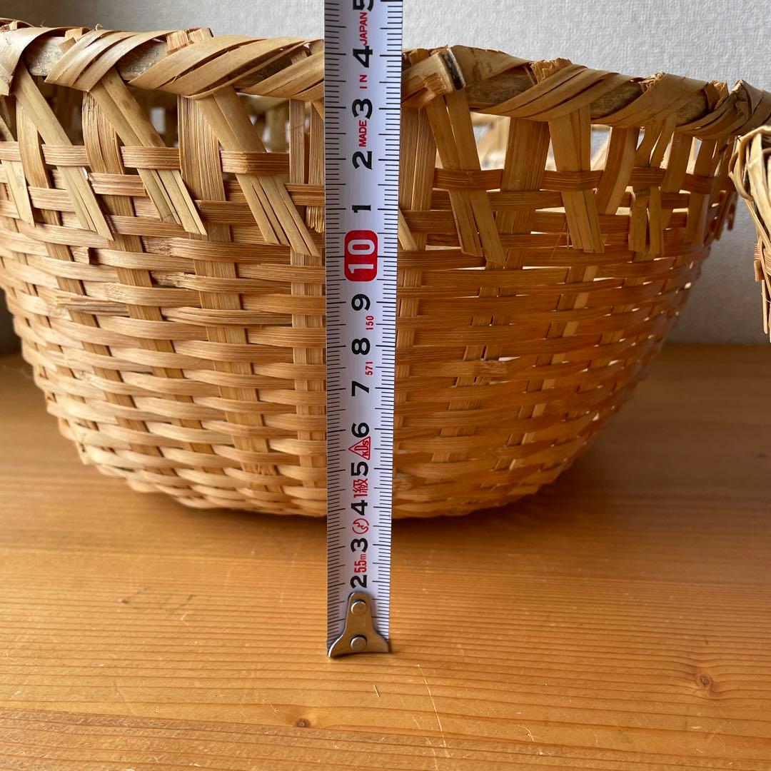 竹ざる　竹籠　5個セット