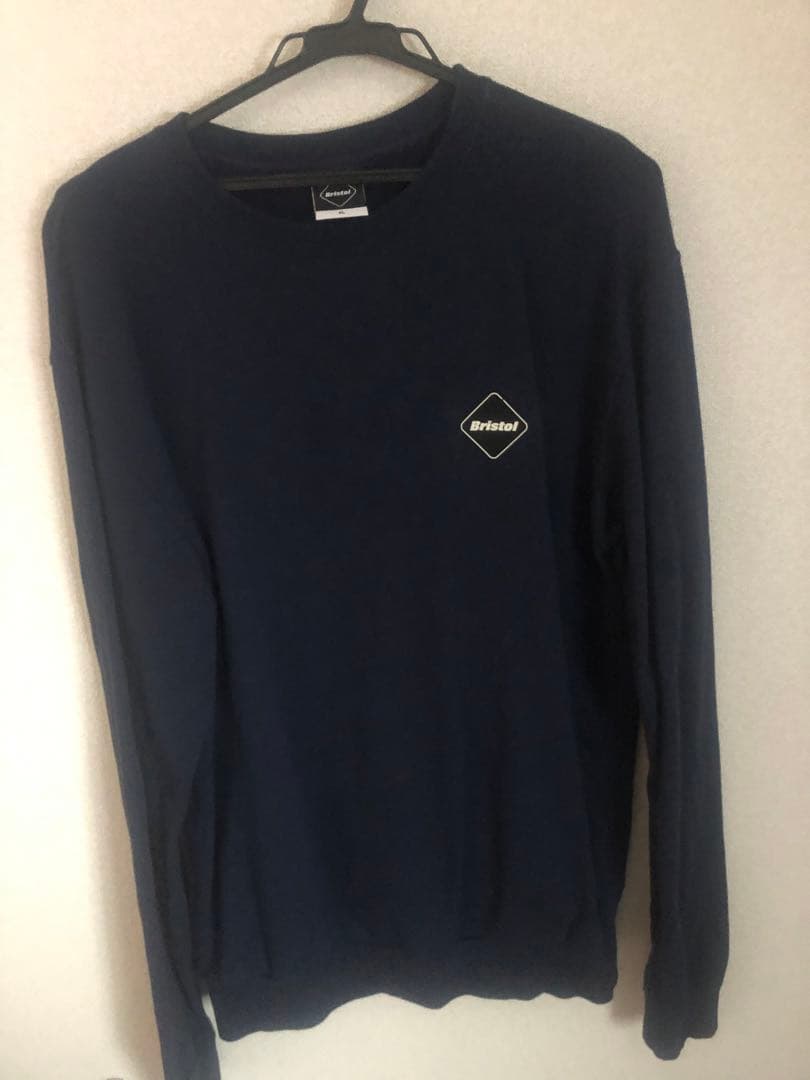 シーズン品　希少XLブリストル　FCRB FIRE FLAME BIG LOGO