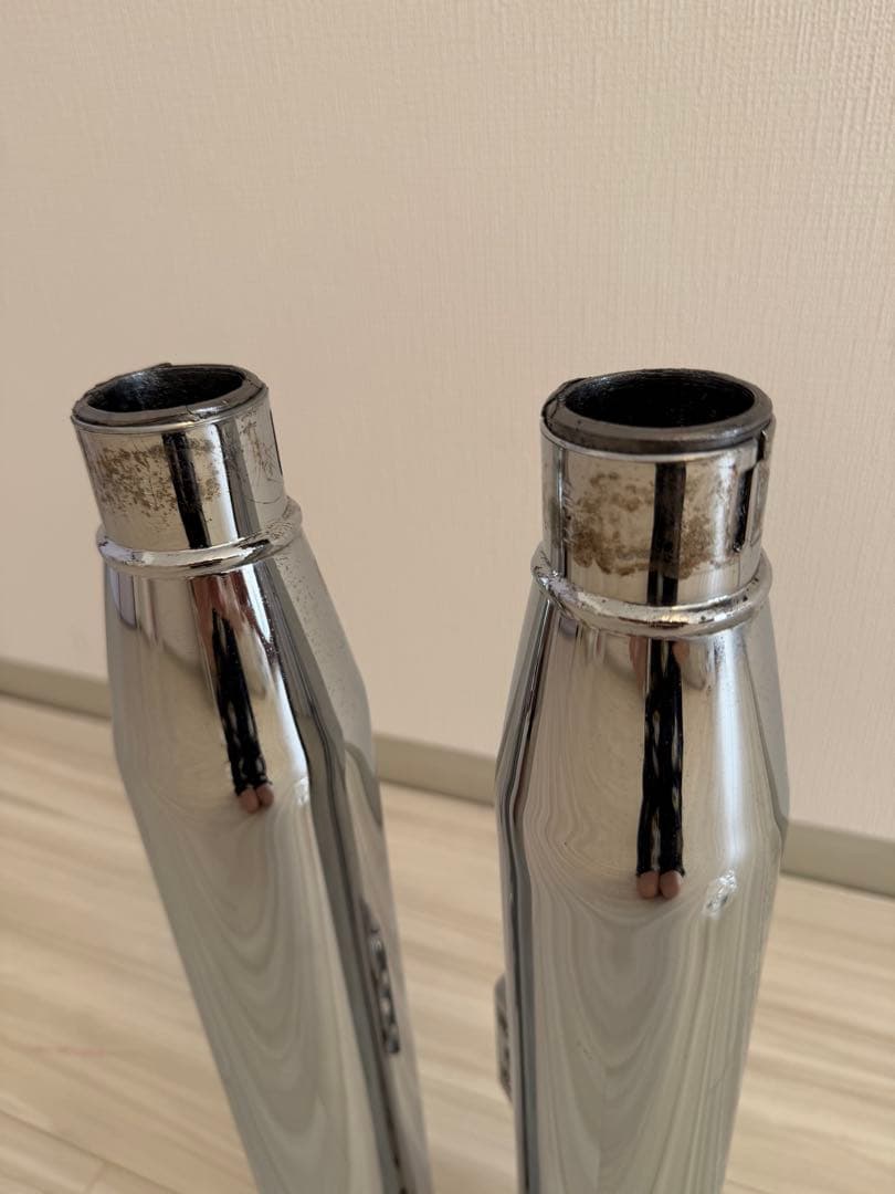 COBRA　Race Pro Tips 3インチ　スリップオンマフラー　クローム