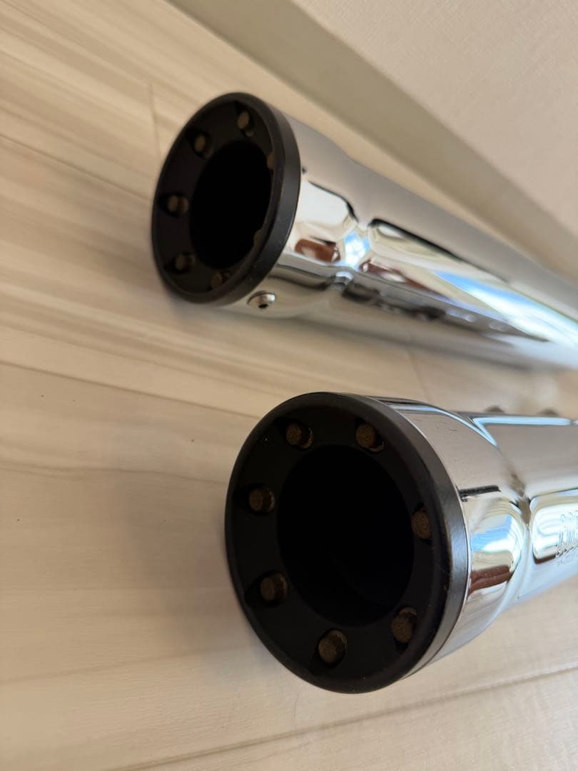 COBRA　Race Pro Tips 3インチ　スリップオンマフラー　クローム