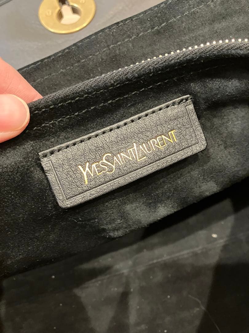 【レア】イヴサンローラン ヒョウ柄バッグ ミューズトゥ