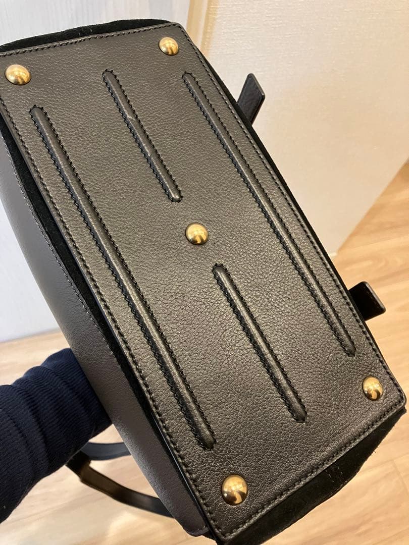 【レア】イヴサンローラン ヒョウ柄バッグ ミューズトゥ