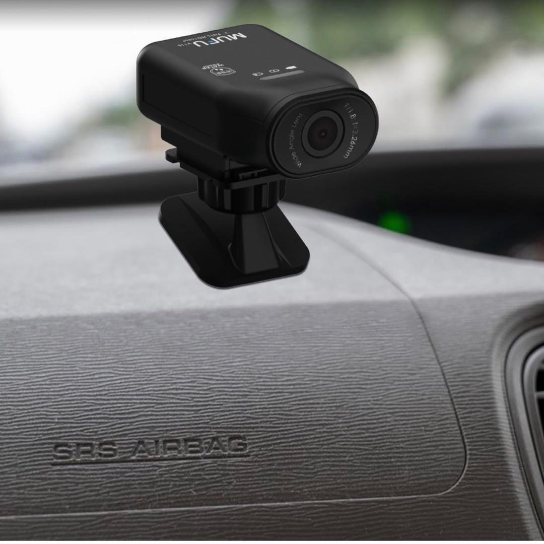 ドライブレコーダー　超軽量　高画質 配線不要　MUFU 新品、未使用