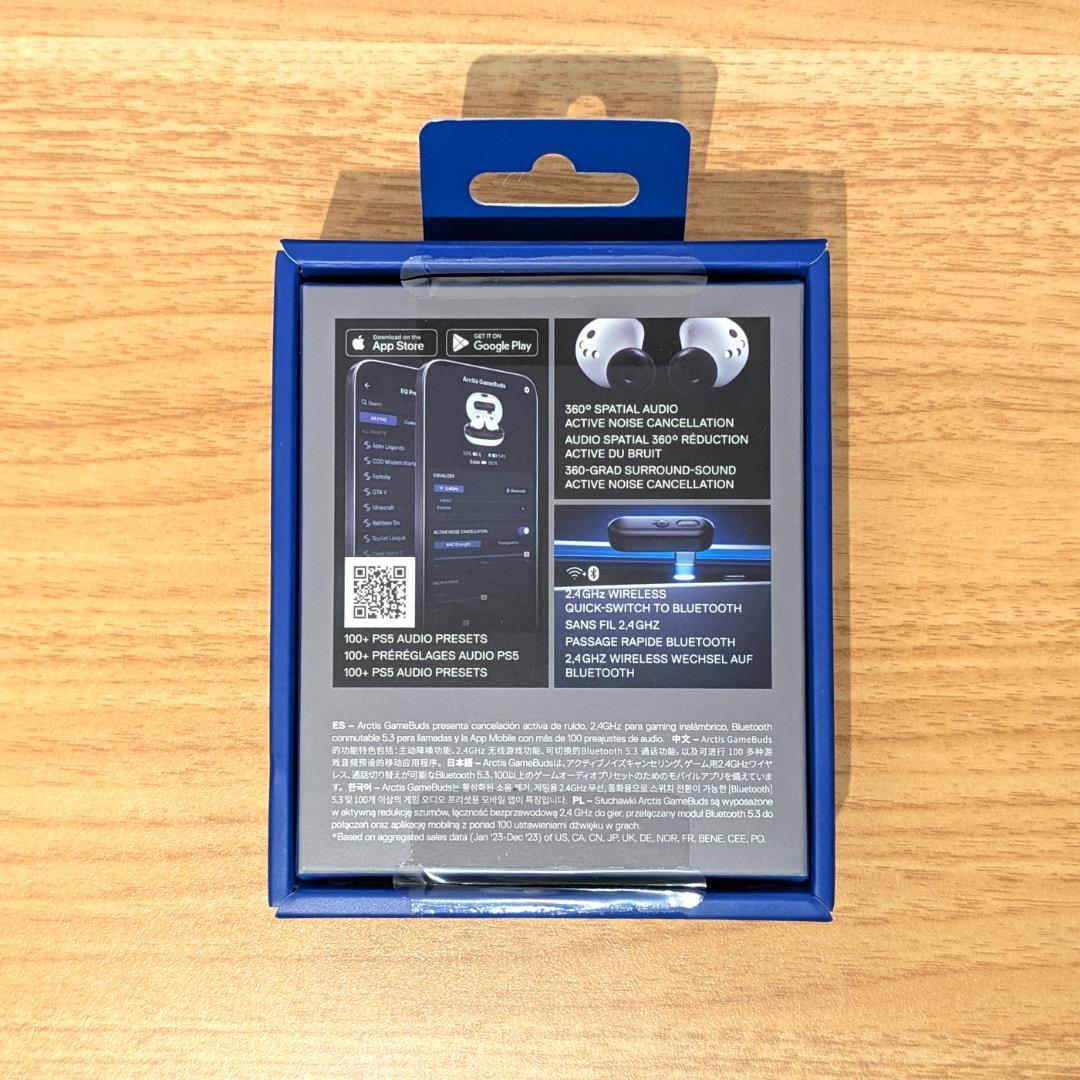 SteelSeries Arctis GameBuds white 低遅延