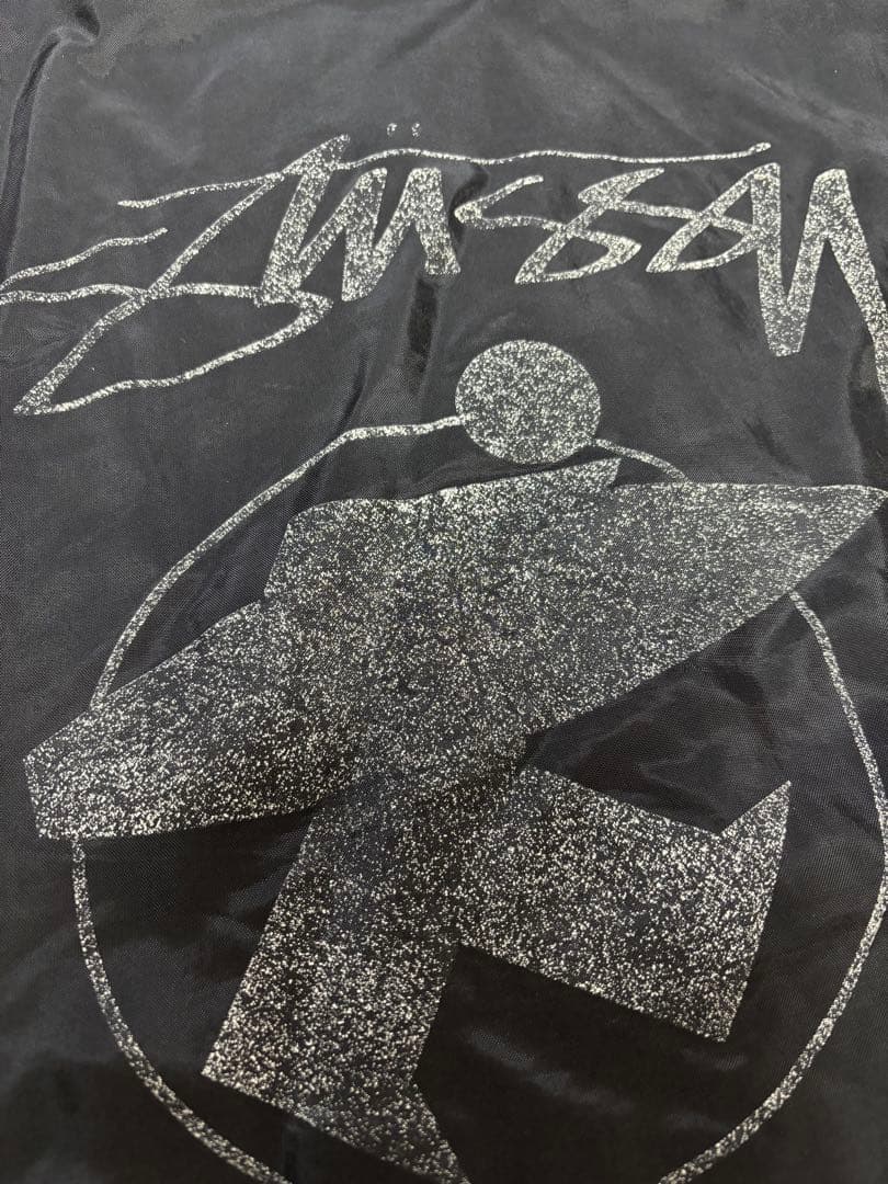 激レア　00s Old Stussy サーフマン コーチジャケット M