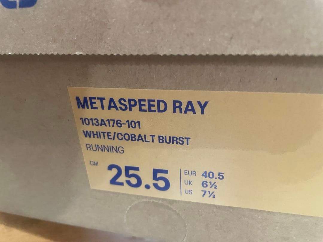 ASICS SPEED RAY 25.5cm NEWカラー