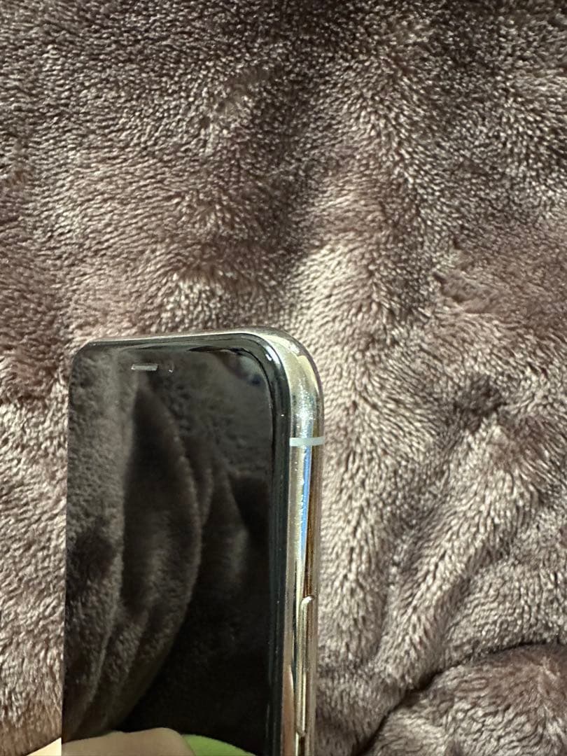 iPhone X 64GB シルバー 美品