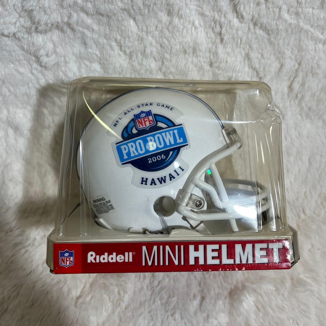 【美品】Riddell プロボウル ミニヘルメット サイン入り NFL
