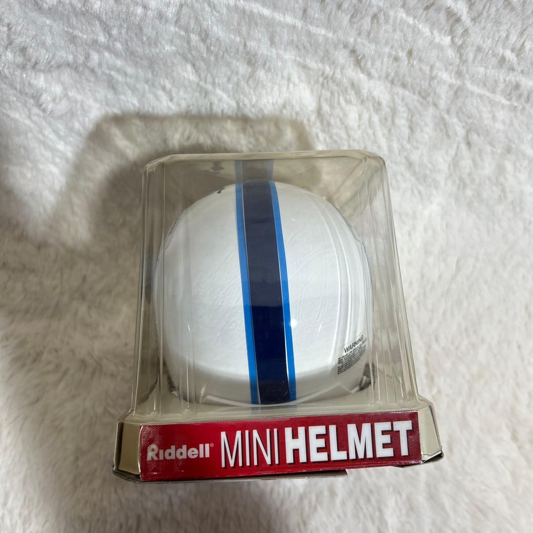 【美品】Riddell プロボウル ミニヘルメット サイン入り NFL