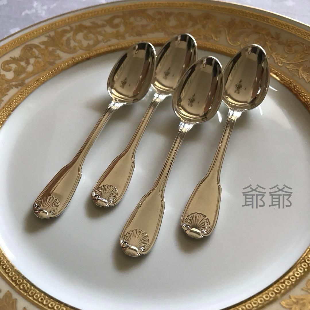 クリストフル／ヴァンドーム 純銀 スターリングシルバー／スプーン ４本