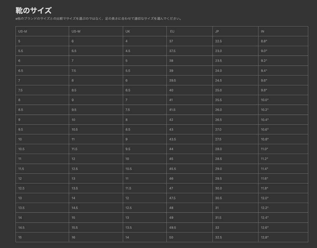 リーニン WOW The Dlo1 キャリア US 8.5