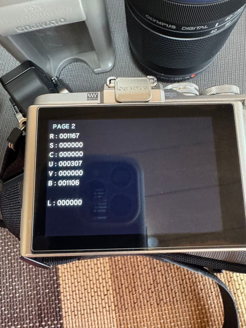 【シャッター回数1,167枚！】OLYMPUS PEN E-PL8 ダブルレンズ