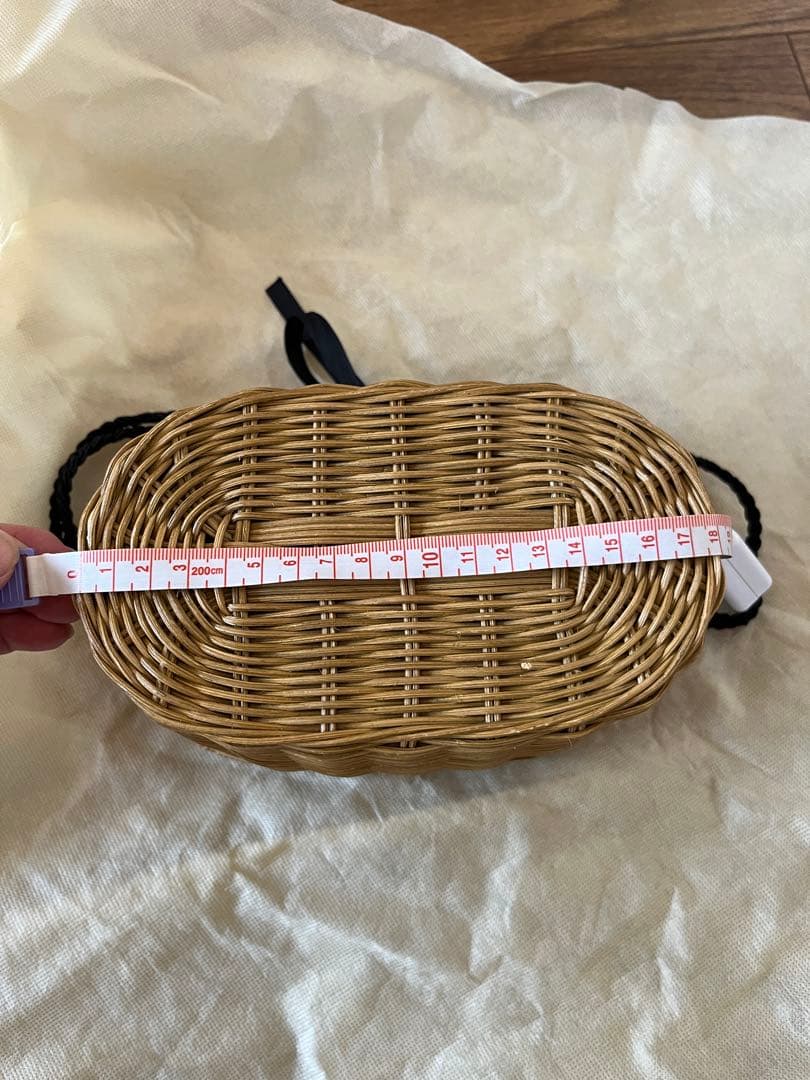 カゴバック　ビリティス　未使用に近い　バスケット