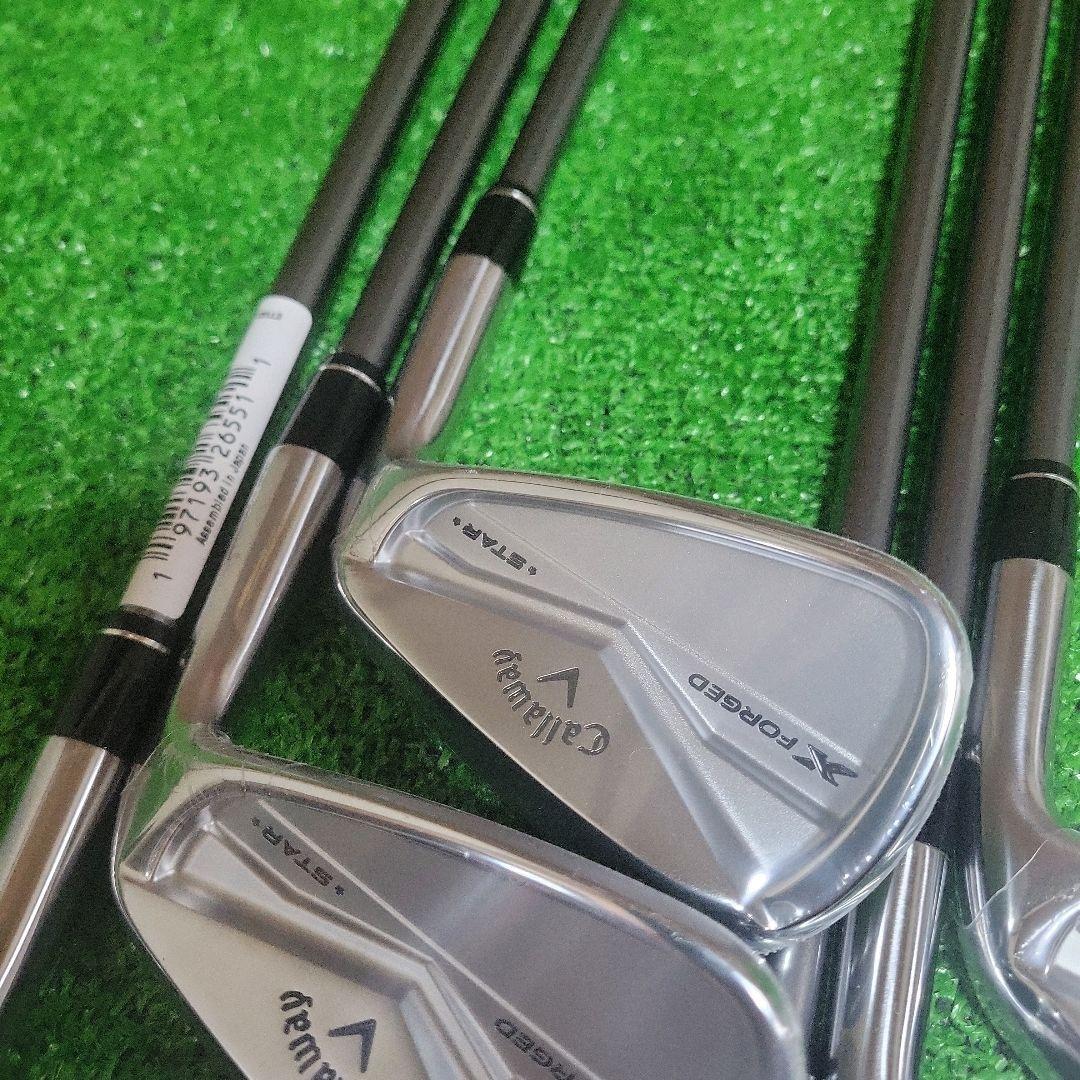 未使用品 Callaway キャロウェイ X FORGED STAR 2024