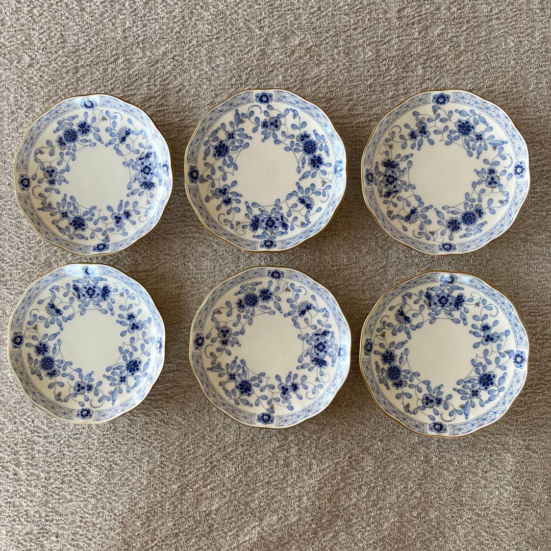 ミラノMilano　グレビーボート+小皿6枚　日本製