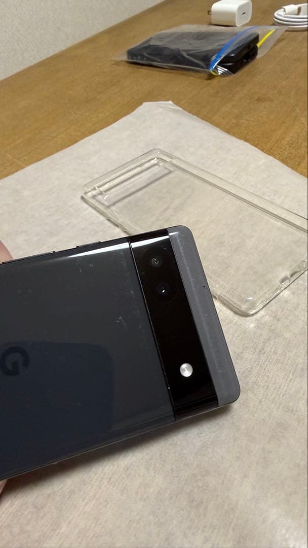 【訳あり】google pixel6a 128gb チャコール