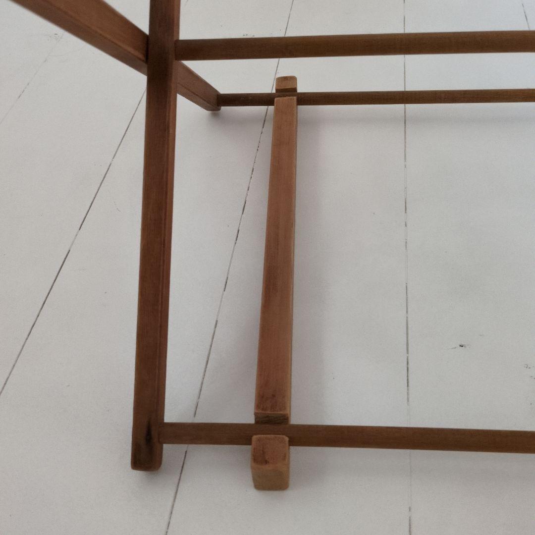 折りたたみ木製ラック 　フランスアンティーク