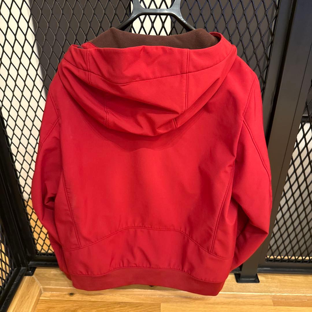 C.P. COMPANY 赤 ナイロンジャケット フード付き