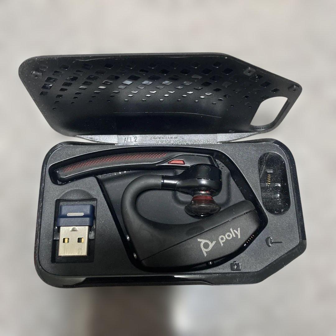 poly VOYAGER5200 ワイヤレスイヤホン