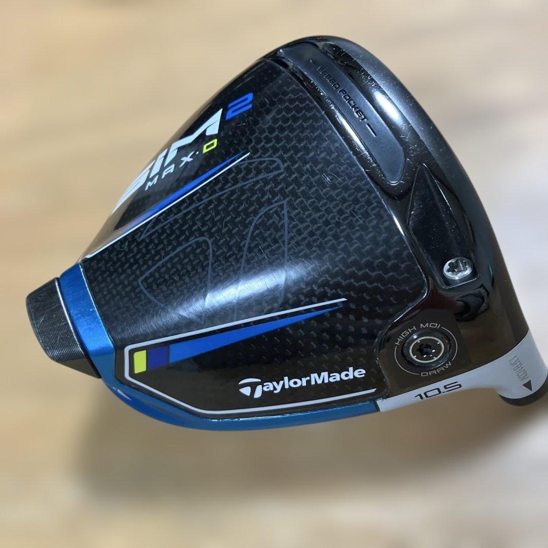 TaylorMade Sim2 MAX D ヘッド10.5° カバー付き