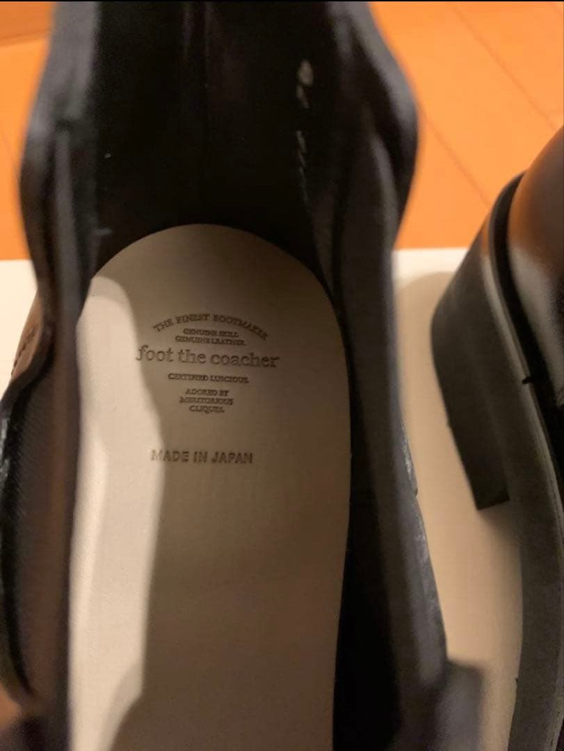 靴 foot the coacher MINIMAL SIDEGORE 7H