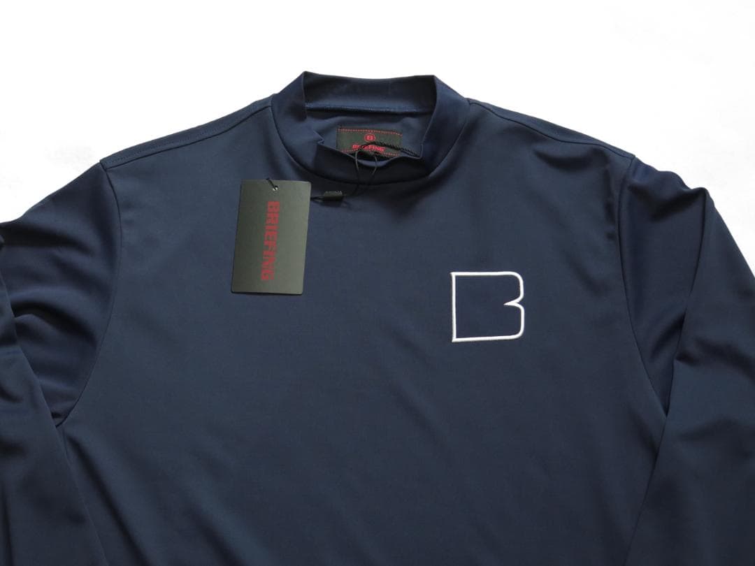 ⓂBRIEFING GOLF ブリーフィングゴルフ長袖モックネックプルオーバー