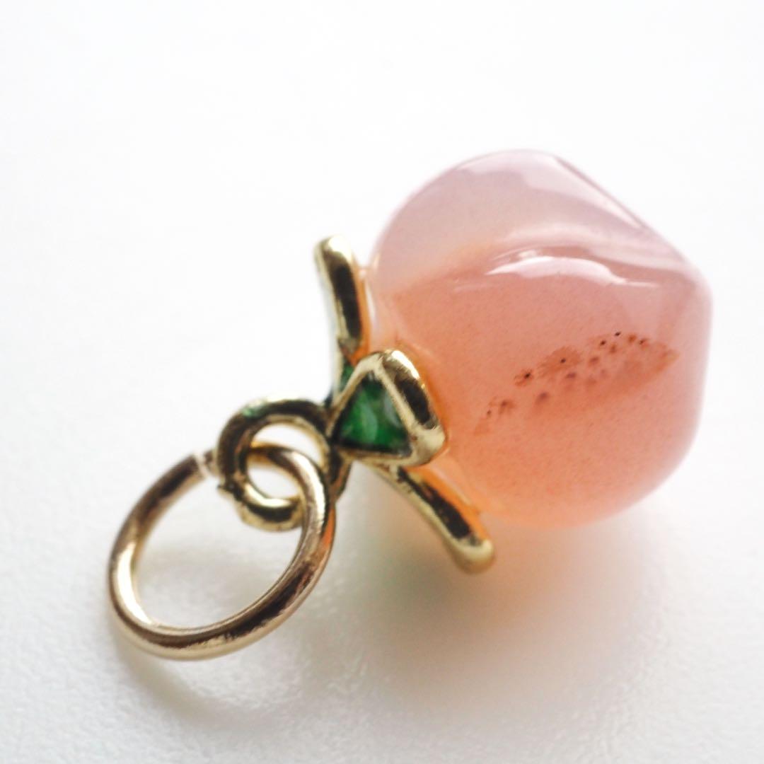 【Ruby】希少石ゴールデンマイカの大粒ネックレストップ