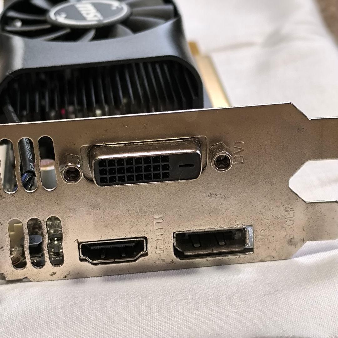 MSI GeForce GTX 1050 Ti グラフィックボード