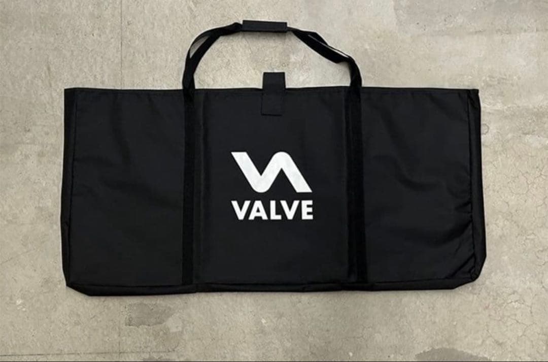 VALVE アウトドア 木製折りたたみテーブル 収納バッグ付