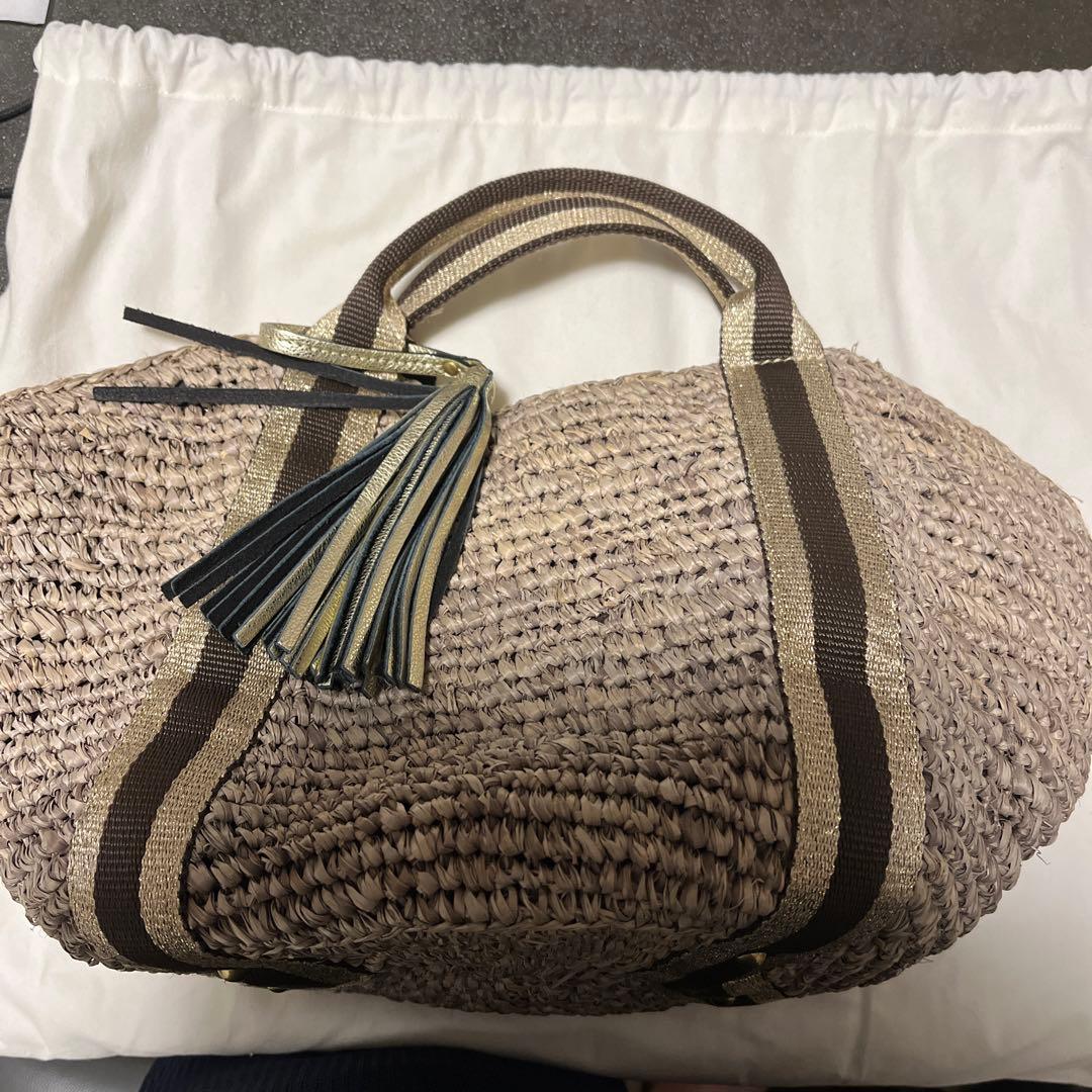 ヴィオラドーロ　かごバッグ　保存袋付き