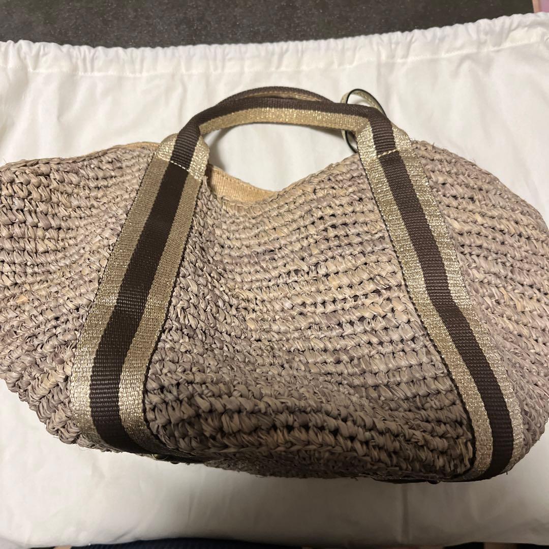 ヴィオラドーロ　かごバッグ　保存袋付き