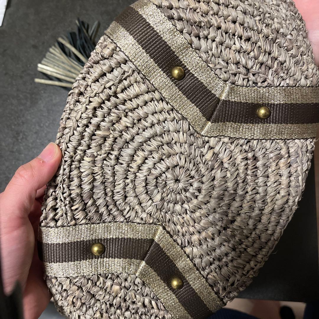 ヴィオラドーロ　かごバッグ　保存袋付き