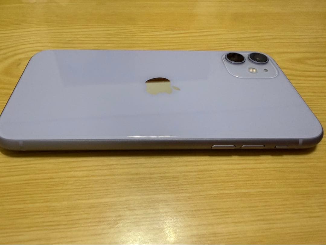 超美品 iPhone11 パープル SIMフリー