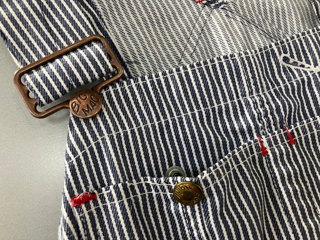 70s BIGMAC ヒッコリー オーバーオール