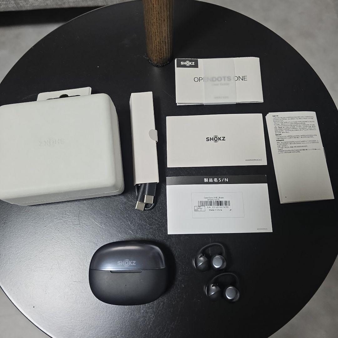 shokz opendots one ワイヤレスイヤホン