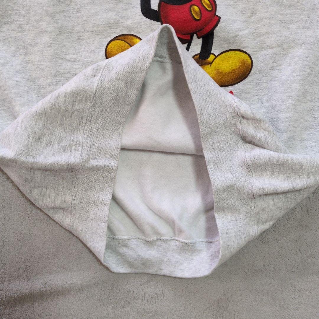 90s USA製　ミッキーマウス ディズニーランド　スウェット　М