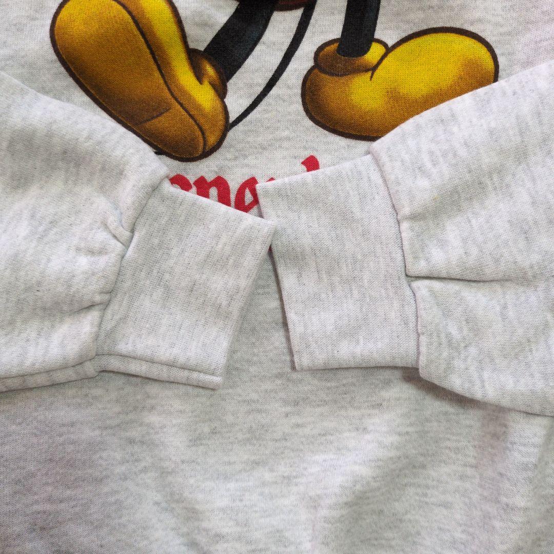 90s USA製　ミッキーマウス ディズニーランド　スウェット　М