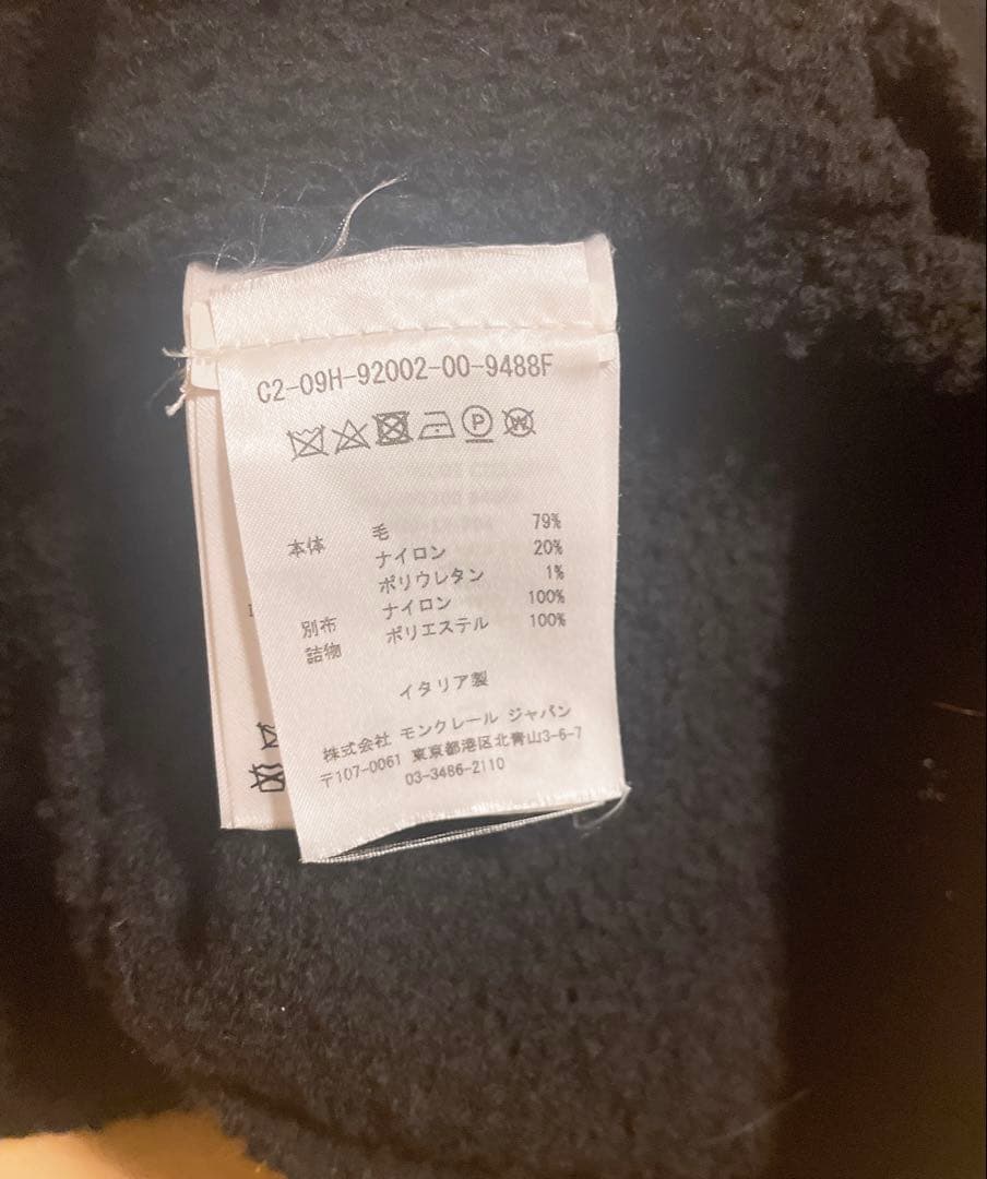 MONCLER タートルネックニットセーター　サイズ M