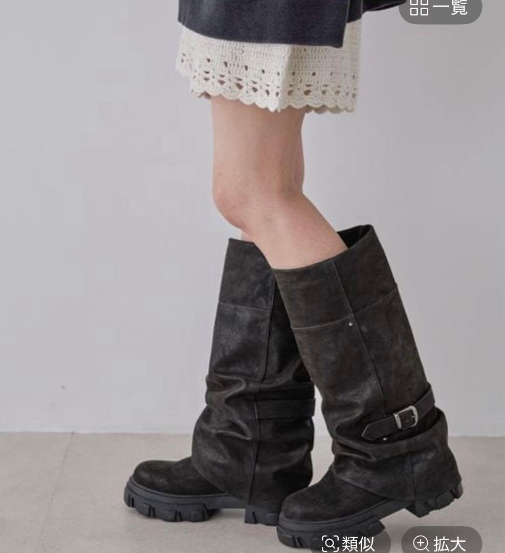 JEANASIS ルーズFITロングブーツ