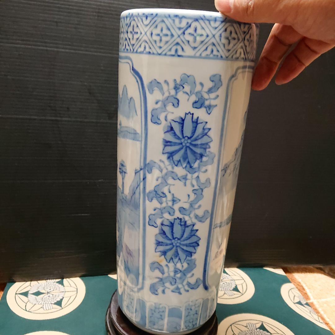 古美術、花瓶染付